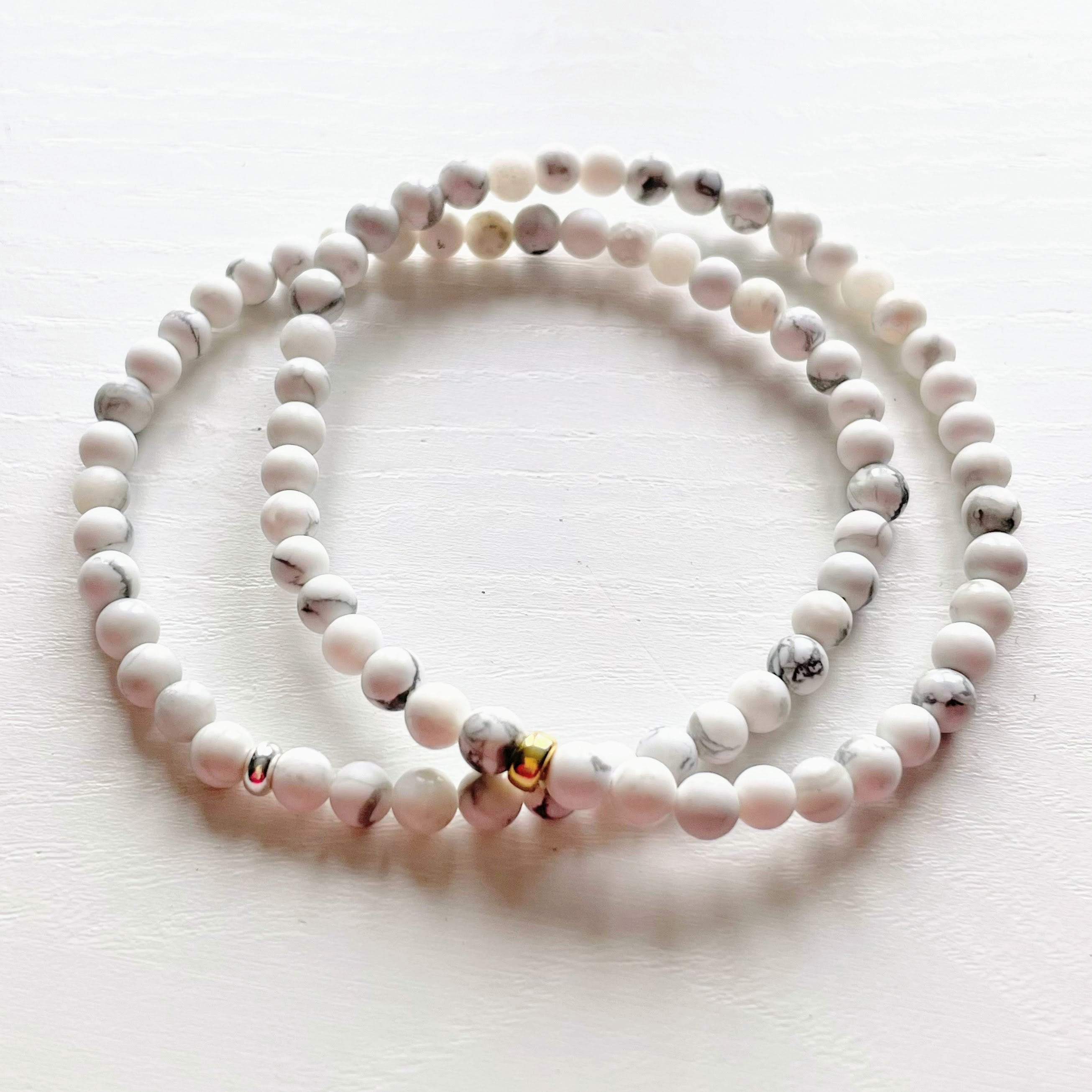 Small Reminders: White Howlite