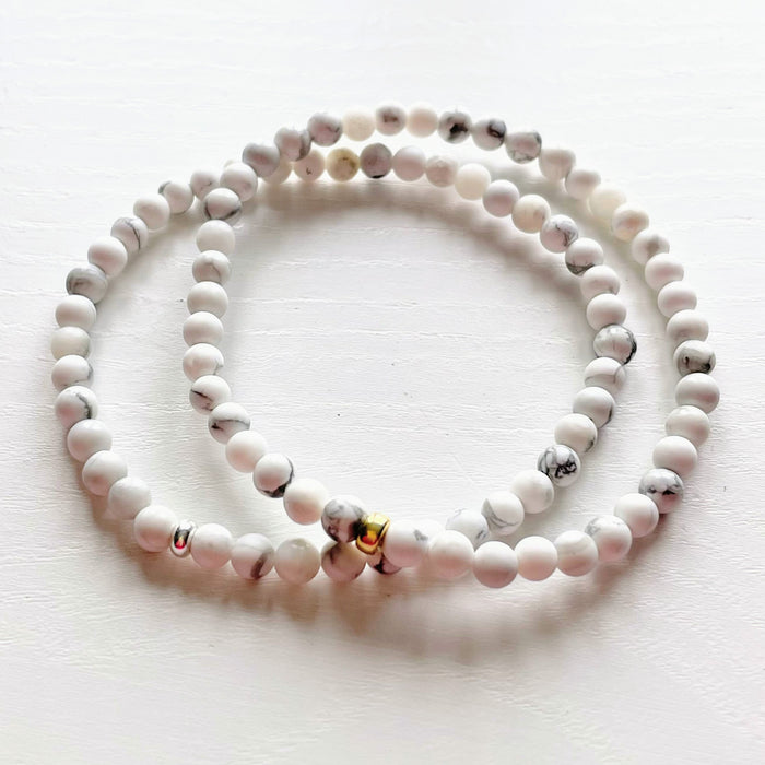 Small Reminders: White Howlite