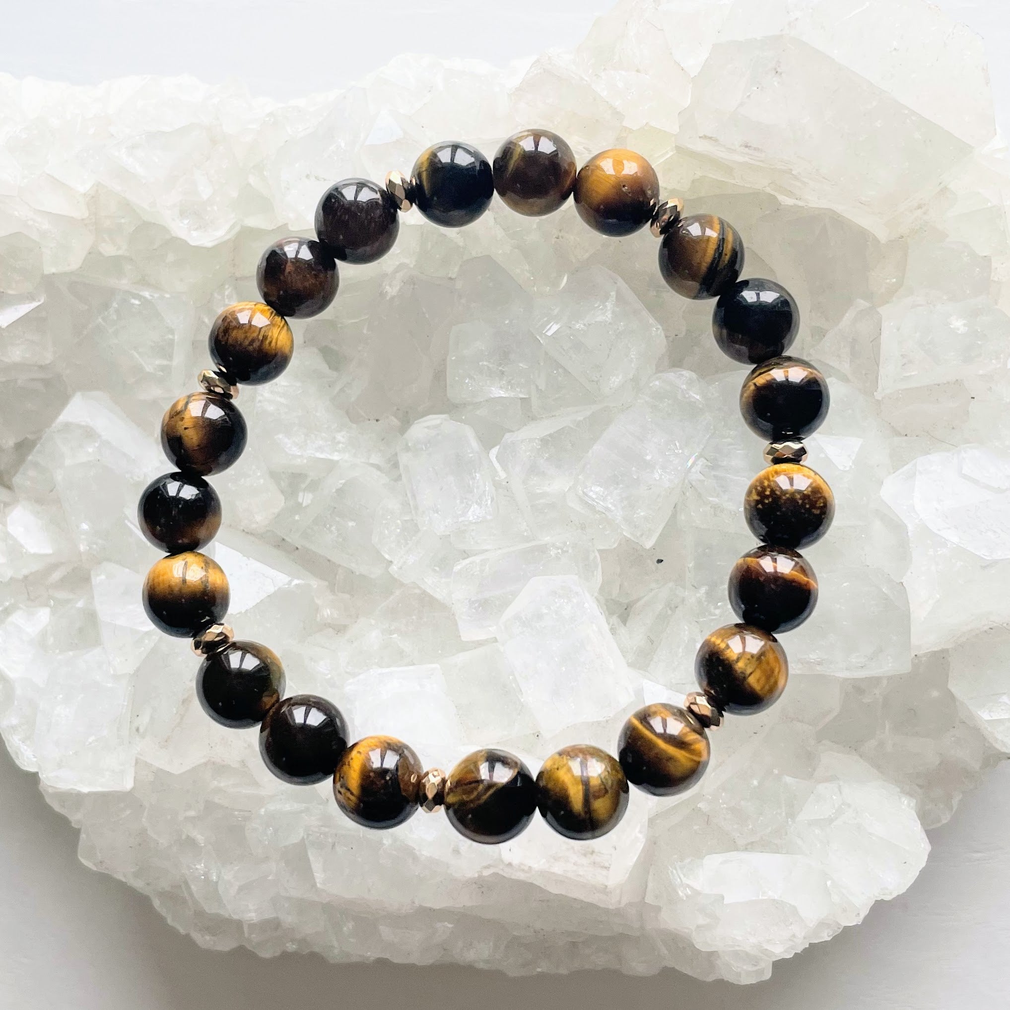 Simple Reminders: Tigers Eye + Hematite