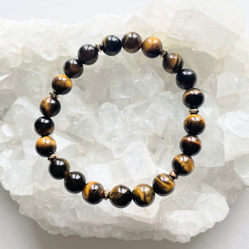 Simple Reminders: Tigers Eye + Hematite
