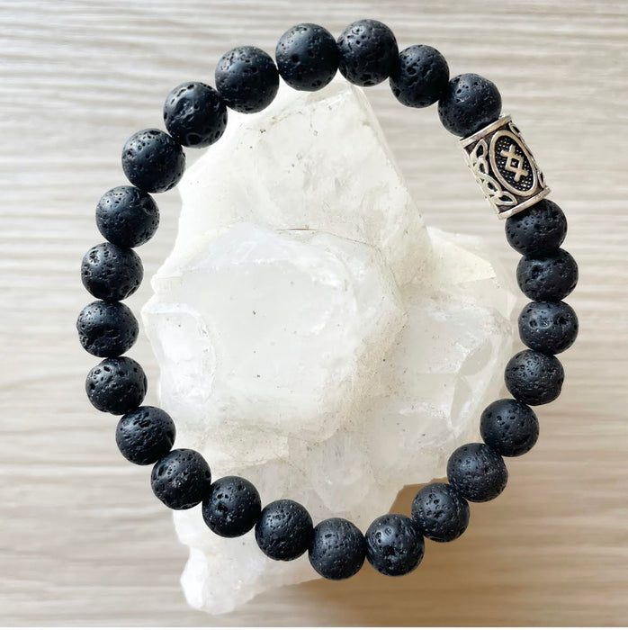 For Him: Warrior (Lava Rock)