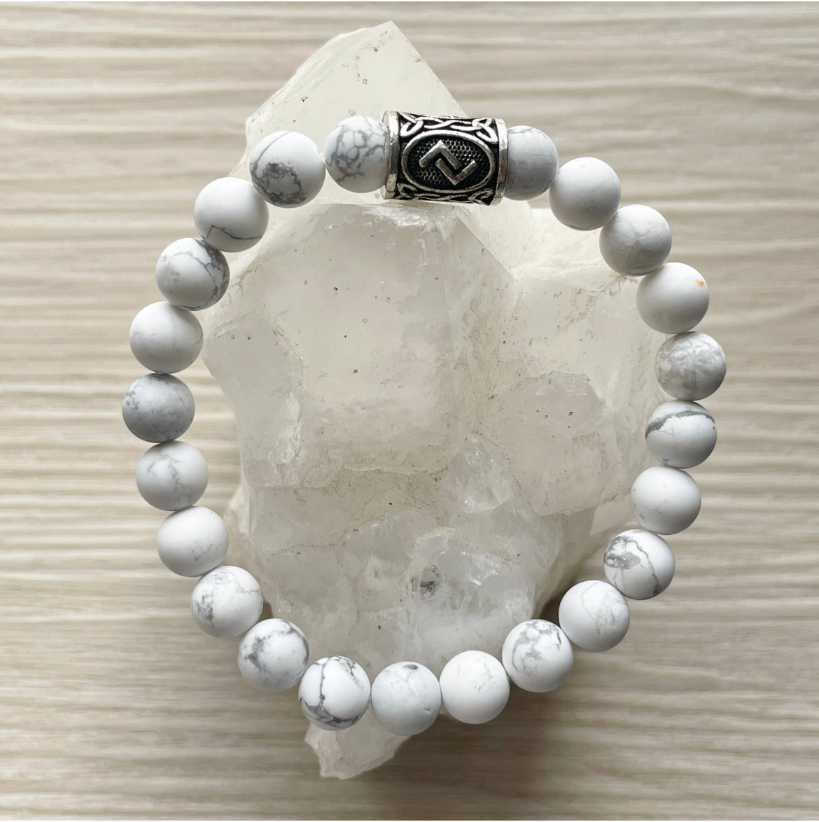 For Him: Warrior (Howlite)