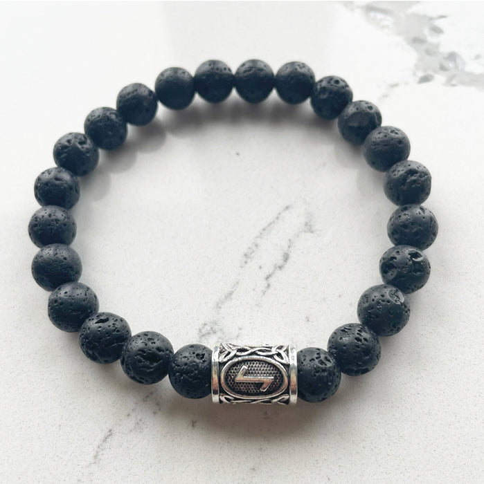 For Him: Warrior (Lava Rock)