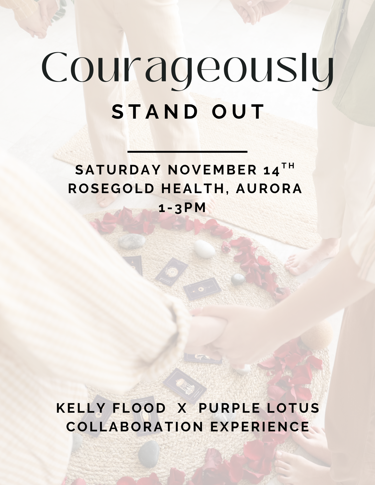 Courageously Stand Out: Aurora - Saturday, November 14th, 1-3pm