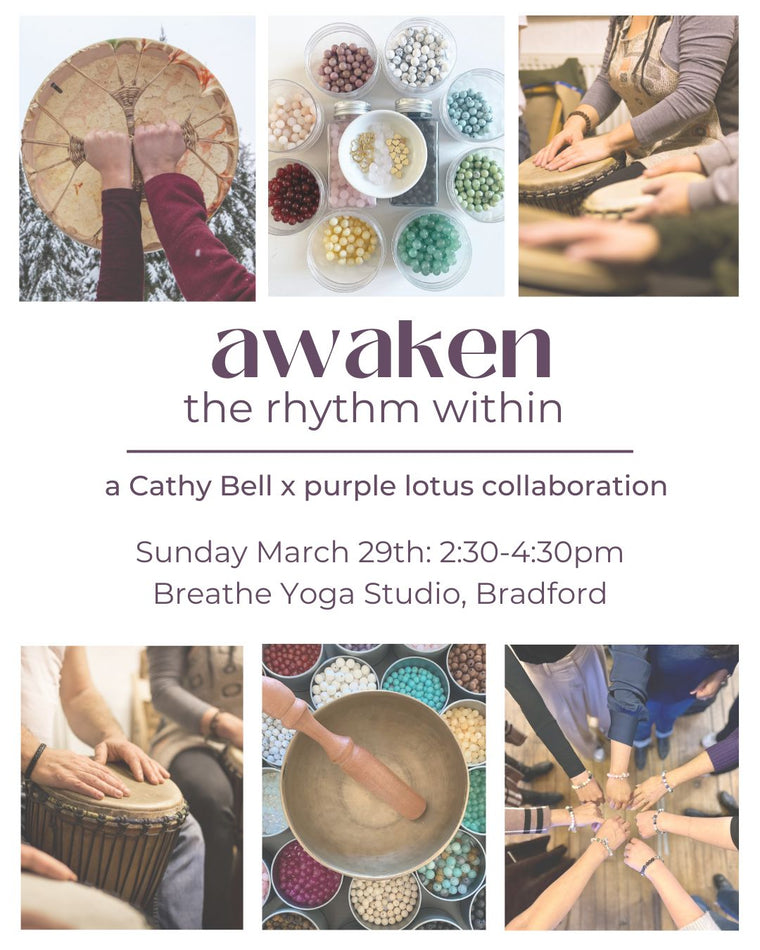 Awaken the Rhythm Within, Breathe Yoga, Bradford - Sunday March 29th, 2:30-4:30pm