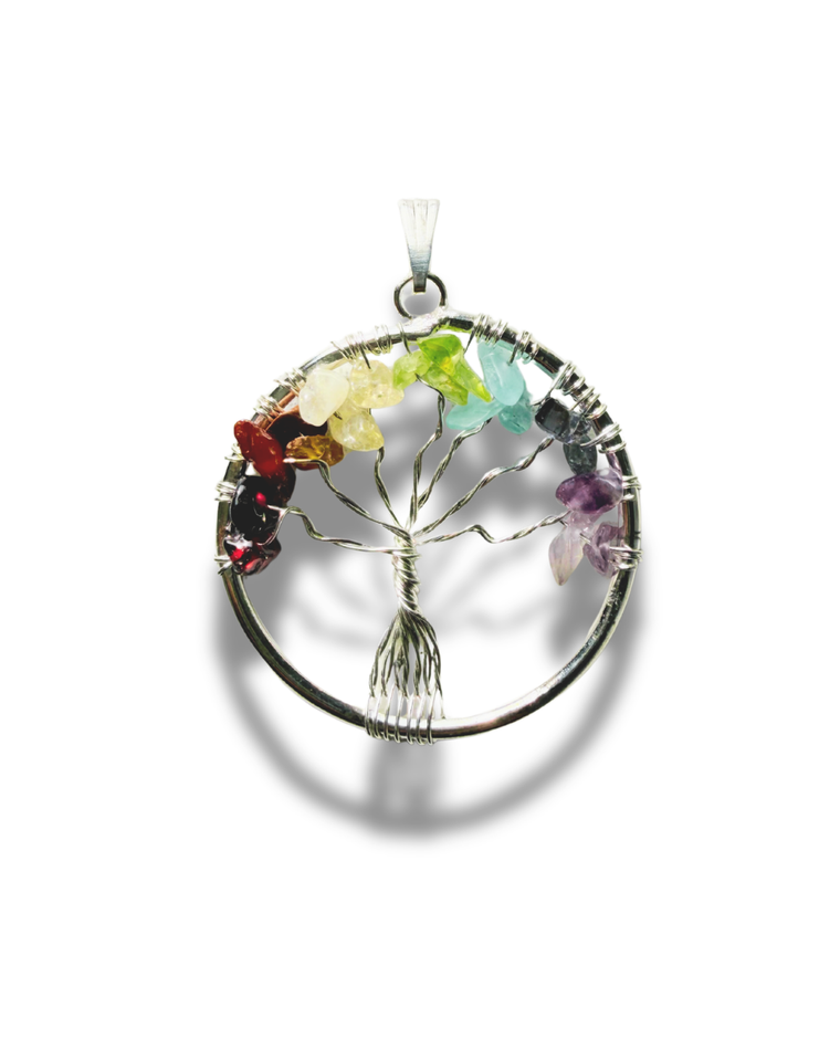 Chakra Tree Of Life Pendant