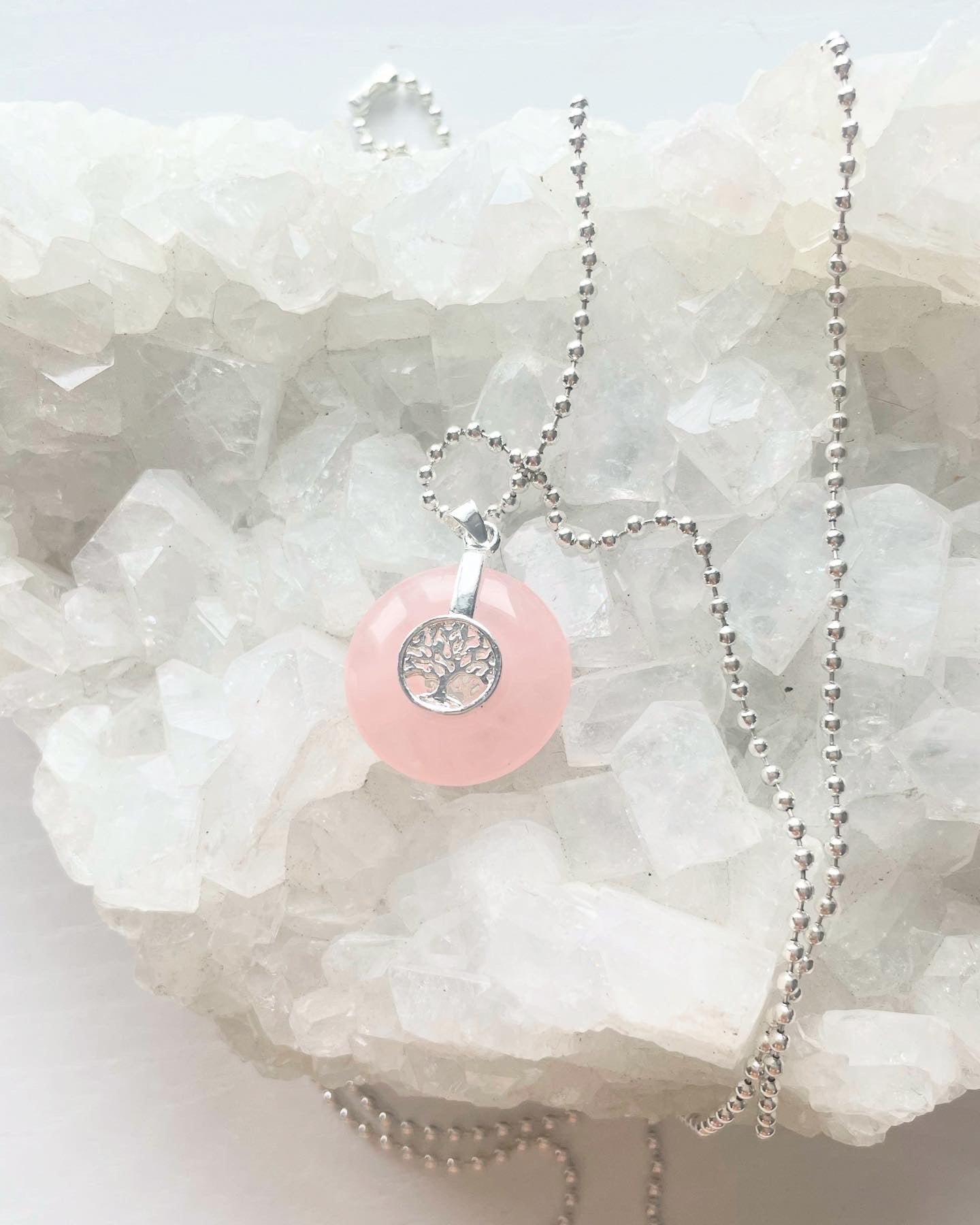 Rose Quartz & Tree of Life