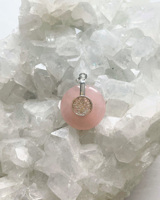 Rose Quartz & Tree of Life