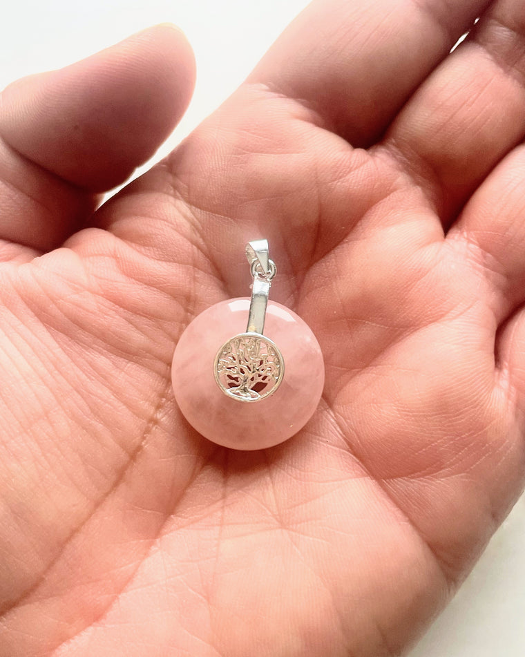 Rose Quartz & Tree of Life
