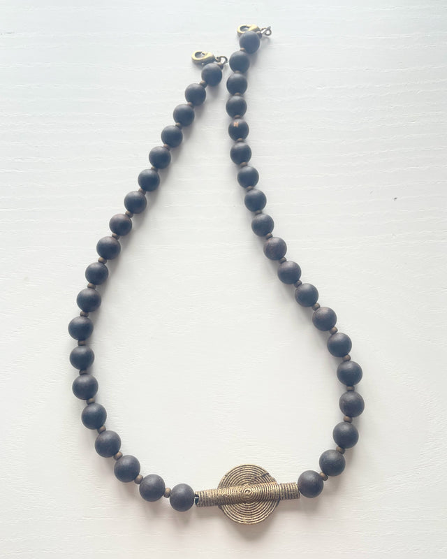 Sandalwood with African Metal Focal