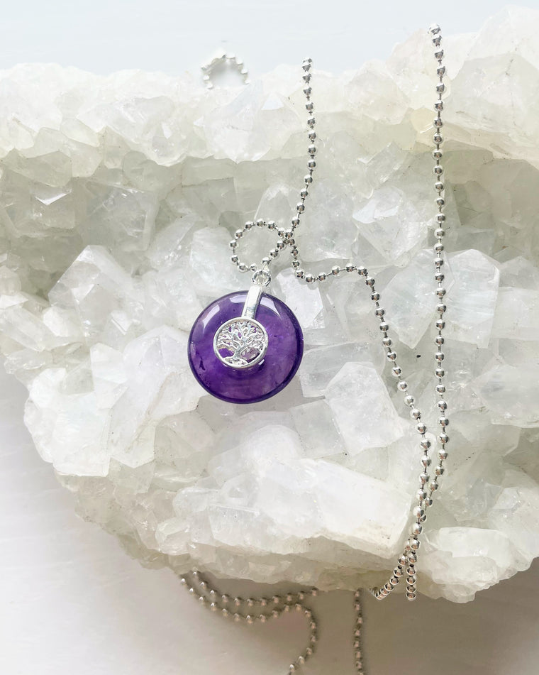 Amethyst & Tree of Life