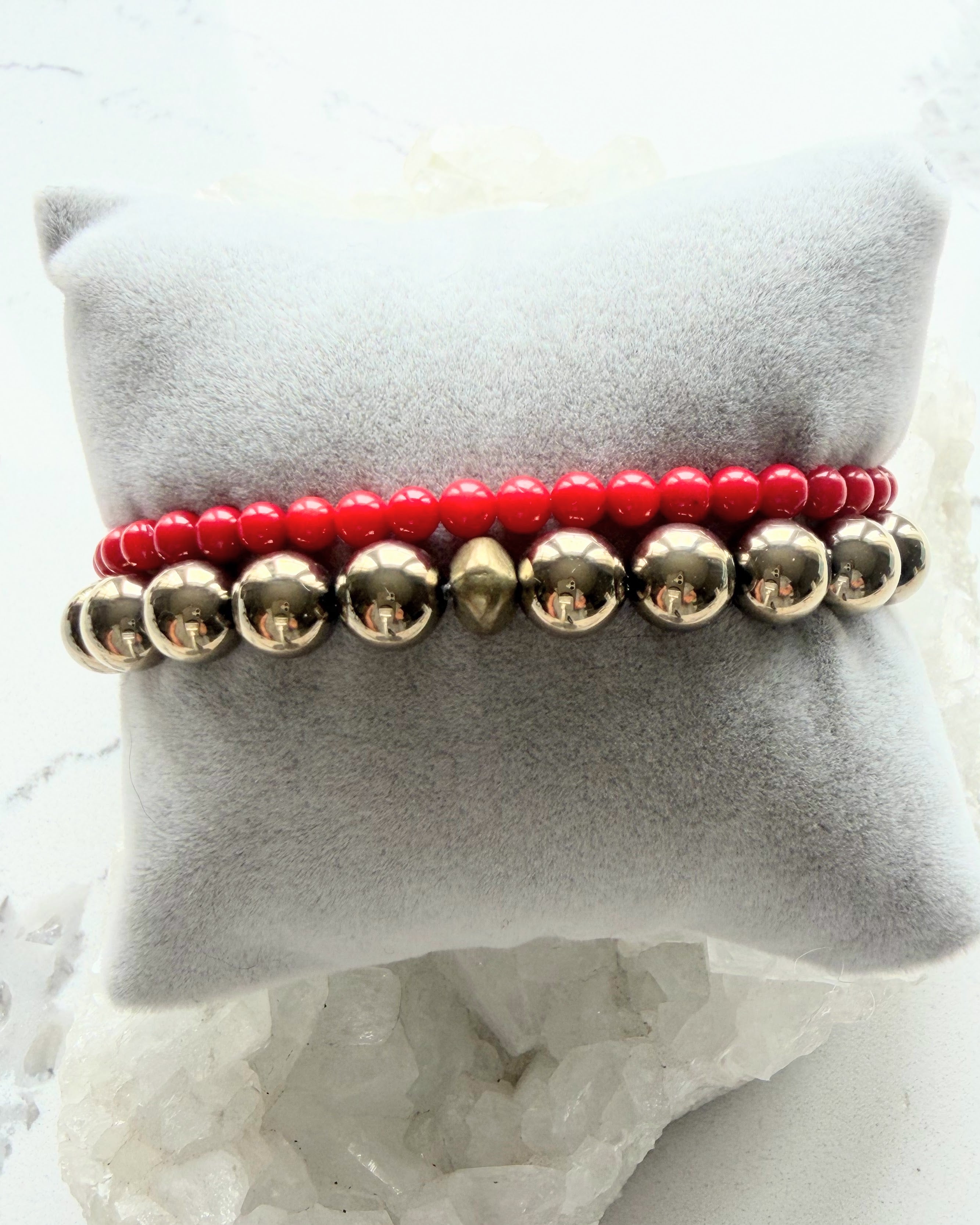 Hematite + Red Coral (Set)