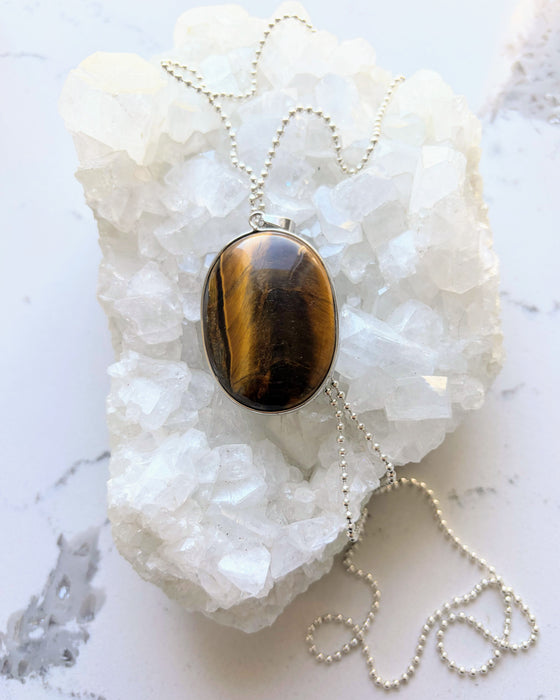 Tigers Eye Pendant (One Of A Kind)