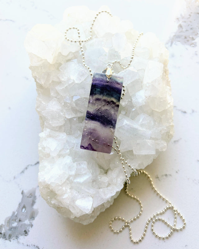 Fluorite Pendant (One Of A Kind)