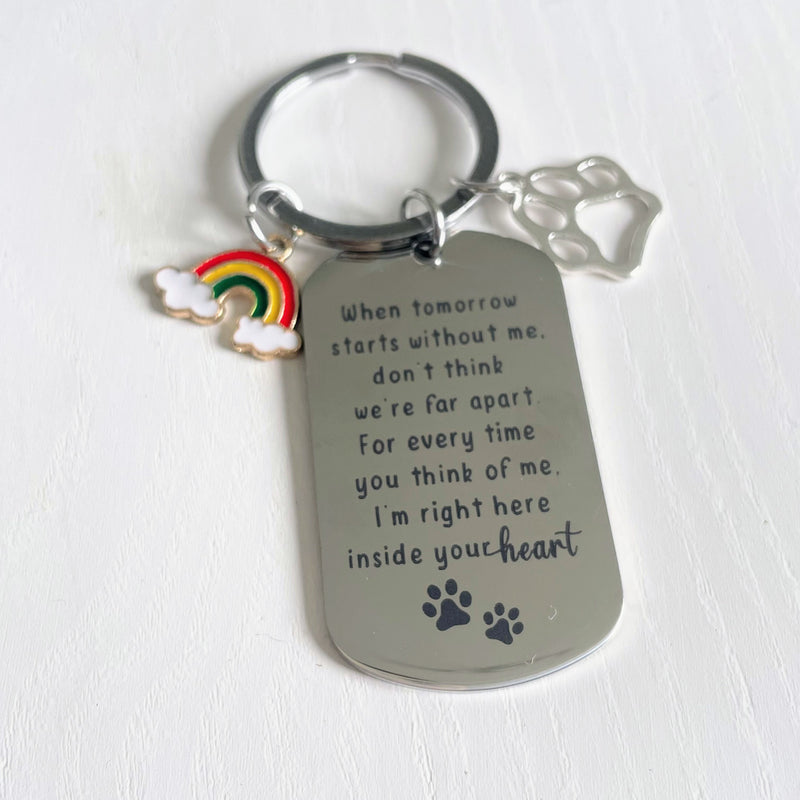 Pet Loss Key Chain