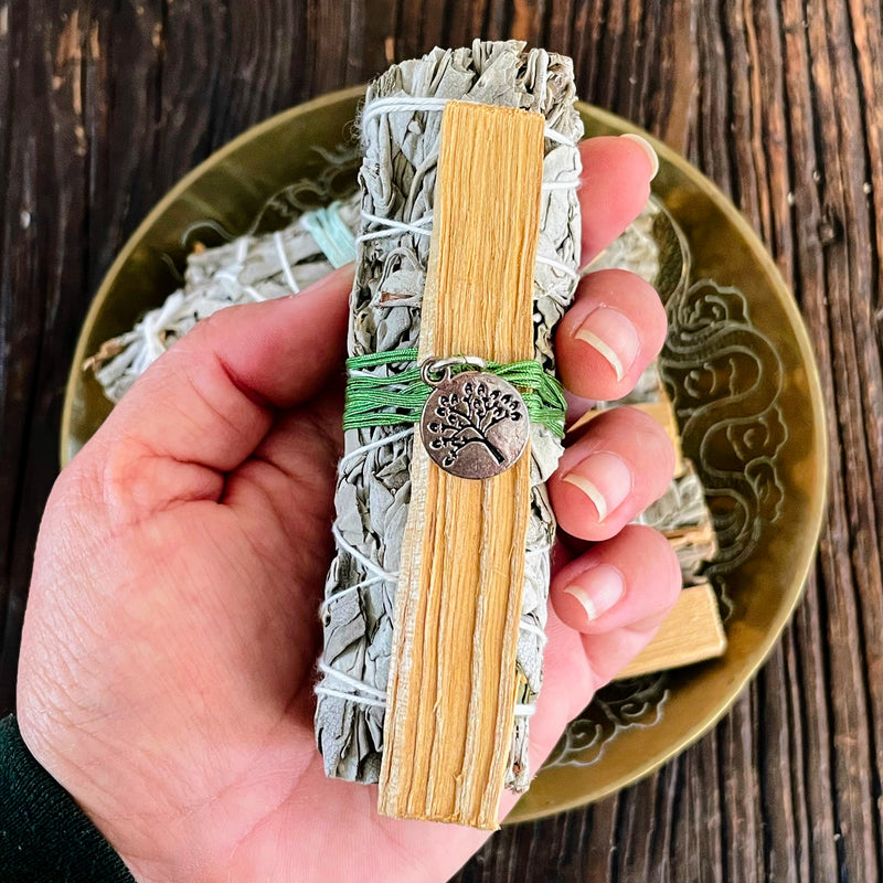 White Sage + Palo Santo Bundle